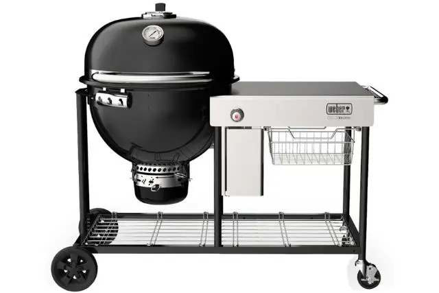 Weber summit kamado s6 hiiligrilli