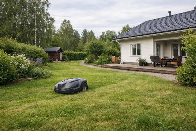 vertailu parhaista robottiruohonleikkureista 1000 m2 pihalle