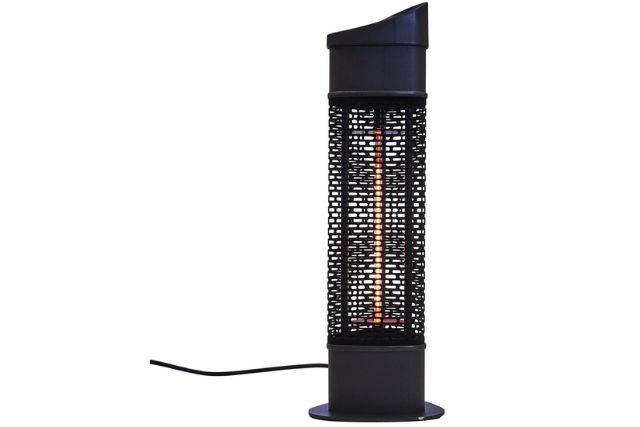 HORTUS Terassilämmitin pöydän alle 1200 W, GT, musta